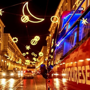 ChocoCabrio sotto le Luci d'Artista 