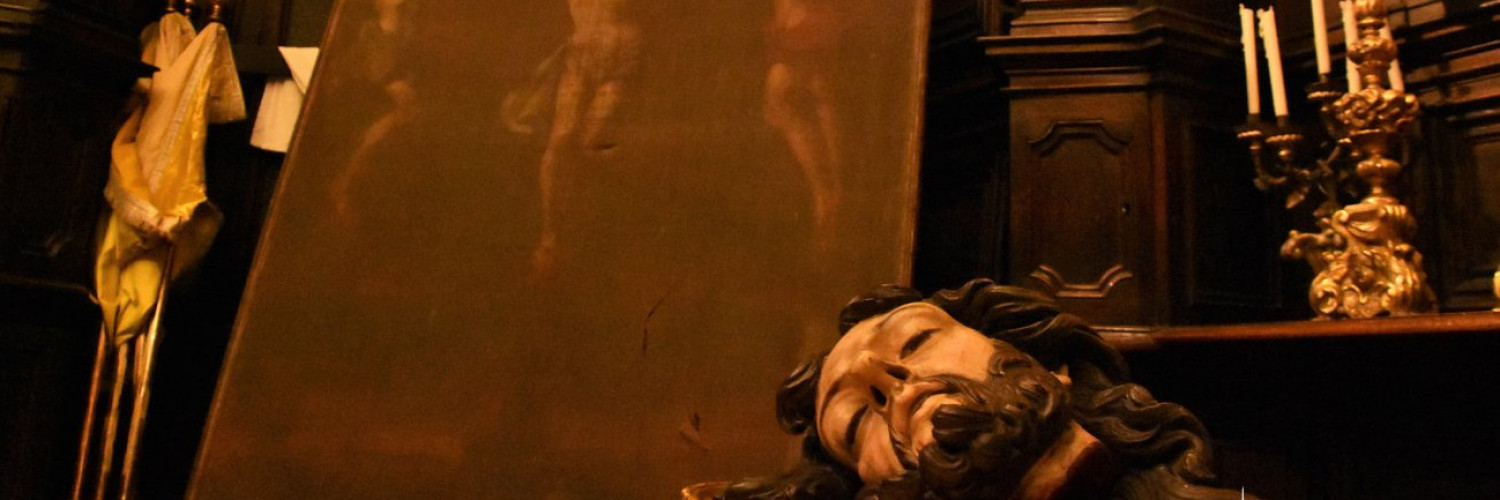 Interno della Chiesa della Misericordia nel percorso Torino Noir®