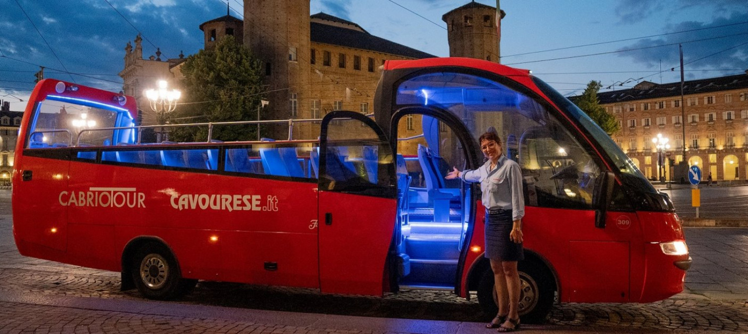 La Torino del Gusto in cabrio<br>